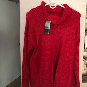 Red sweater